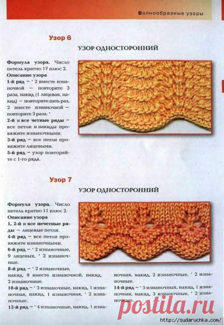 100 узоров для вязания спицами