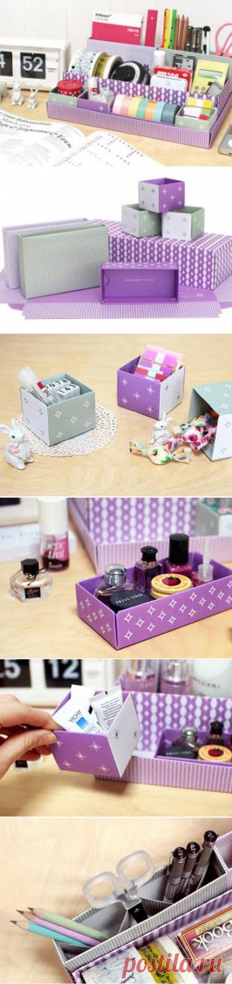 Коробки-органайзеры. Идеи.