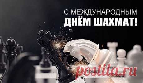 С Днем шахматиста поздравляем
Мы самых смелых мастеров,
Тех, что умом всех побеждают,
В ферзях и дамках зная толк!