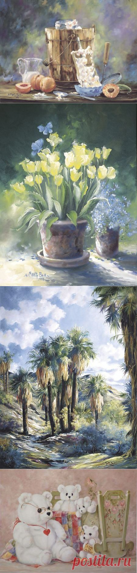 Художница Marty Bell (194 работ) » Картины, художники, фотографы на Nevsepic