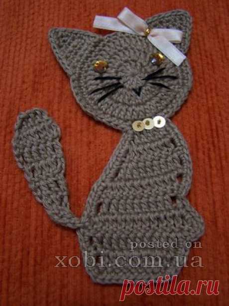 аппликация "кот"