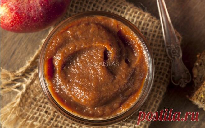 Naminis obuolių sviestas žiemai - receptas | La Maistas