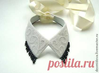 (13) Воротничок с хрусталем.. | Beaded collars