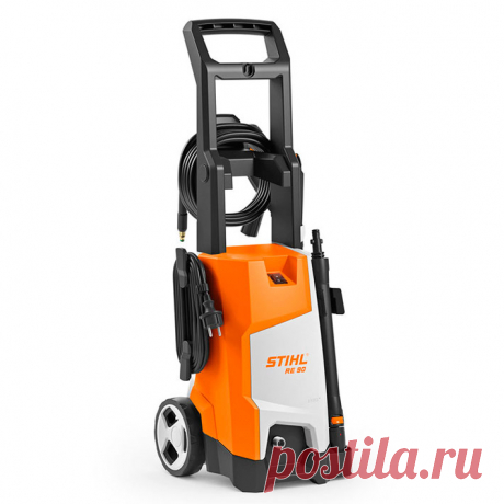 Мойка высокого давления STIHL RE 90 очень компактна, эргономична и имеет современный дизайн и работать на ней приятно. С помощью этого агрегата можно без труда навести чистоту на большом участке или помыть машину. Даже сильное загрязнение не устоит перед этой мини мойкой. Она обладает высокой мощностью, но при этом уровень шума не велик. С ее помощью можно работать даже ранним утром или поздним вечером, не боясь помешать соседям.