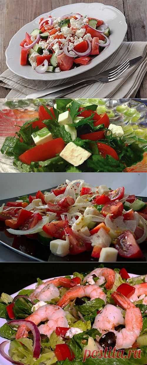 Простые салаты с брынзой: готовим вкусно и быстро! / Простые рецепты