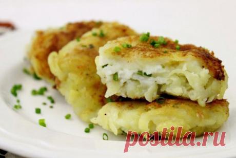 Картофельные пампушки с творожной начинкой — Женская страничка