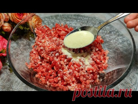ДОБАВЬТЕ МАНКУ В ФАРШ! НИКТО НЕ ВЕРИТ ЧТО Я ГОТОВЛЮ ІХ ТАК ПРОСТО! САМЫЙ УДАЧНЫЙ РЕЦЕПТ