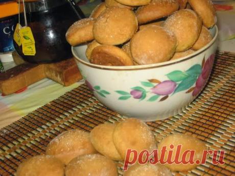 Мои любимые рецепты: Домашнее мягкое печенье на сметане