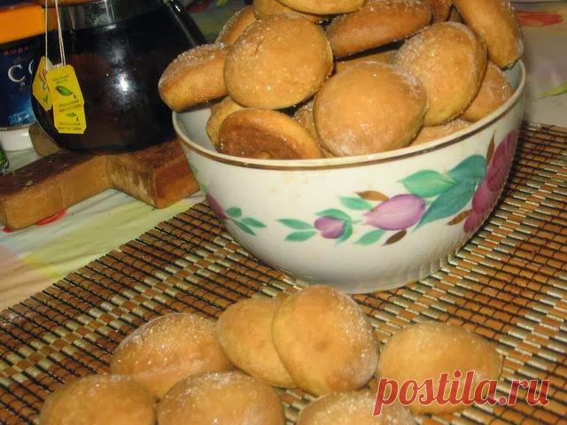 Мои любимые рецепты: Домашнее мягкое печенье на сметане