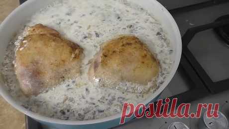 Натираем курицу крахмалом - пальчики оближешь от этой вкуснятины на ужин!