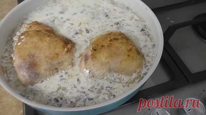 Натираем курицу крахмалом - пальчики оближешь от этой вкуснятины на ужин!