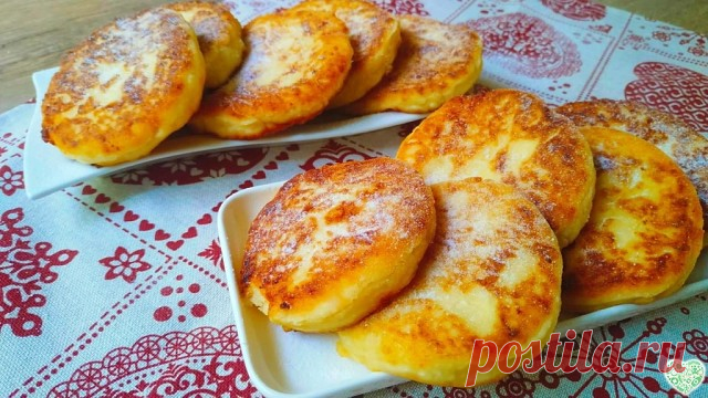 Яблочные сырники. Намного вкуснее обычных!