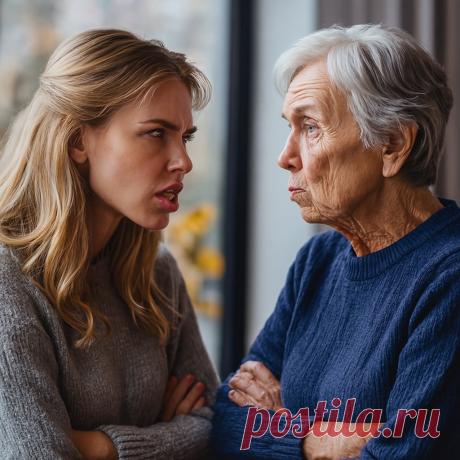 — Ещё раз тронешь мои вещи, и я тебя саму из этого дома вымету, мамаша! Я не посмотрю, что ты мать моего мужа, я просто тебя выпну отсюда - OGADANIE.RU