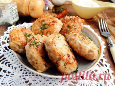 Нежные, сочные куриные котлеты в духовке