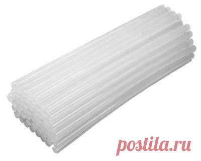 (~1 кг) Клеевой стержень 7мм 27 см. (кол-во 88 шт) для термопистолета: в Одессе. от "Интернет-магазин "Сезон покупок""