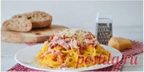Паста карбонара классическая - Вкусные Идеи
