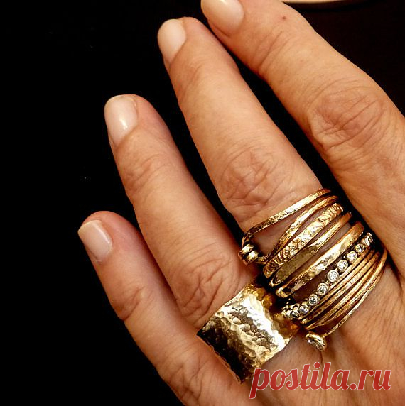 Кольцо с множеством "колец" - $47.00 USD