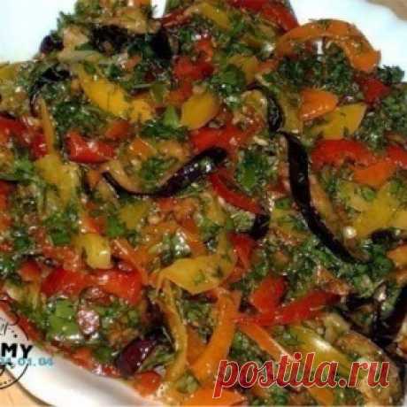 БАКЛАЖАНЫ ПО-КОРЕЙСКИ