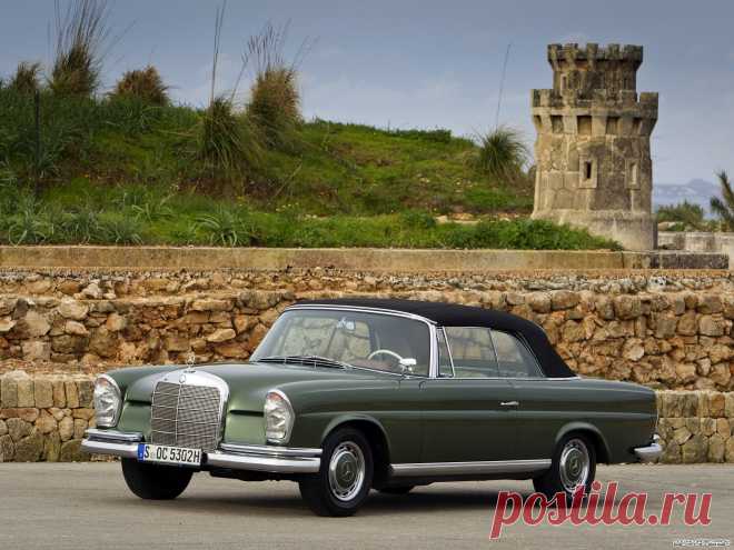 Mercedes-Benz 220SE Cabriolet (w111 w112) 1963-65Г