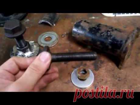 Самый простой, самодельный съёмник рулевых наконечников и шаровых опор , своими руками.