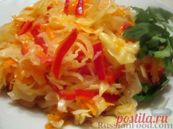 Рецепт: Салат из капусты «Закусон» на RussianFood.com