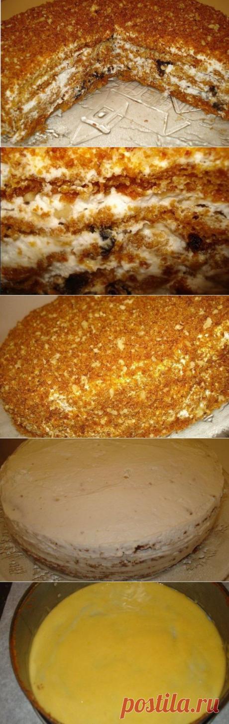 Медовый торт &quot;Особенный&quot;. Самый вкусный на свете медовик! | Готовим вместе