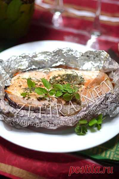 Форель, запеченная с овощами в фольге - домашние рецепты с фото