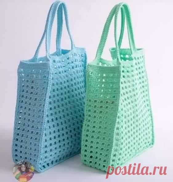 Схема узора для сумки. Крючок.
