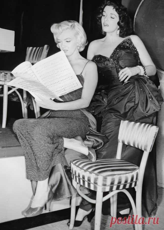 Мэрилин Монро и Джейн Рассел