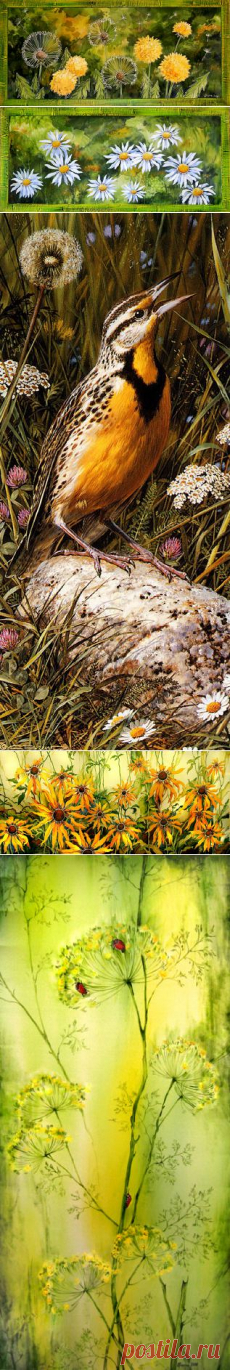 Картинки для декупажа. Узкие и длинные