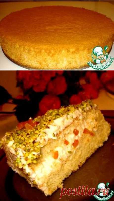 Шифоновый бисквит Гарри Бейкера - кулинарный рецепт
