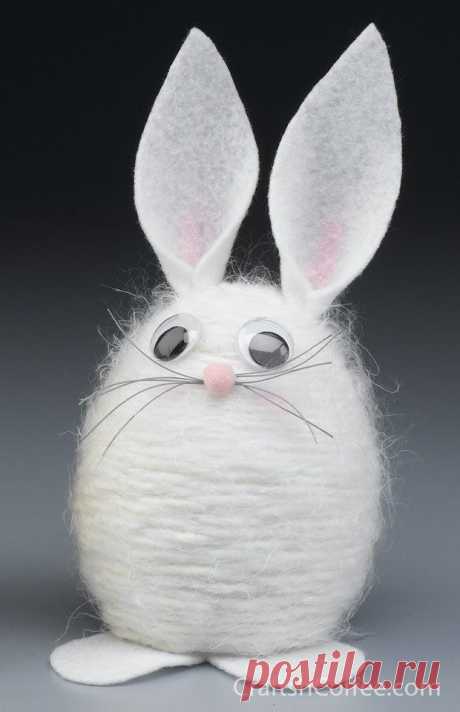 yarn bunny | Пасха