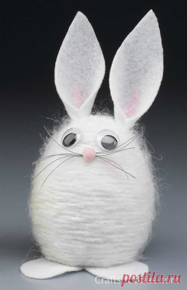 yarn bunny | Пасха