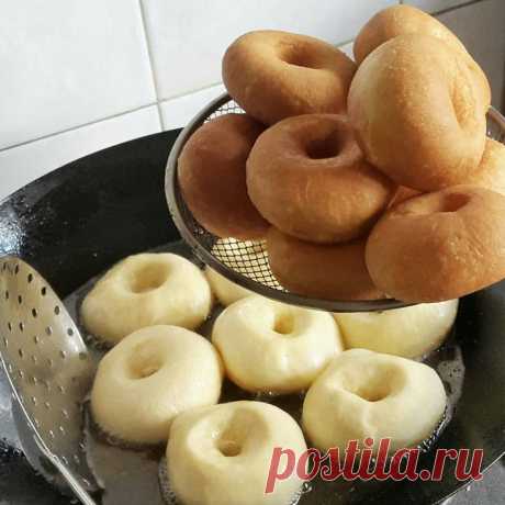 Это самые вкусные пончики, которые я ела!