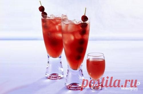 Малиновый сок - кулинарный рецепт на Повар.ру