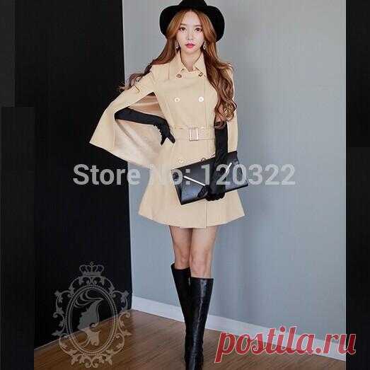 coat fur Picture - More Detailed Picture about DABUWAWA Original New Fashion 2014 Brand Spring and Autumn Light Beige Plus Size Slim Casual Trench Coat for Women Wholesale Picture in Trench from PINK DOLL Trade Co.,Ltd | Aliexpress.com | Alibaba Group
