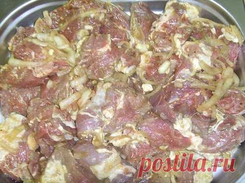 Застолье: Баранина, маринованная в кавказском соусе