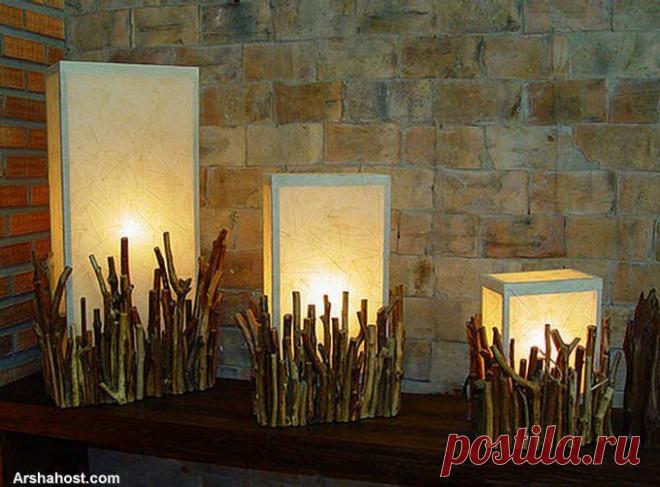 Светильники.