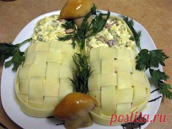Салат лапоть | Вкуснейшие рецепты мира | Яндекс Дзен