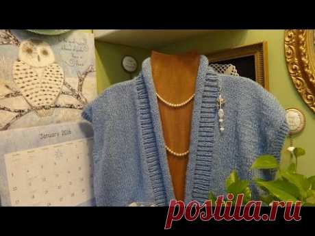 J's Knit Winter Bliss Vest or Cardigan. EP. #35.