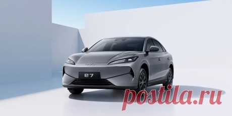 Седан BYD e7 EV с запасом хода 450 км по цене 14 400 долларов США