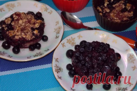 Диетический ягодный крамбл | CityWomanCafe.com