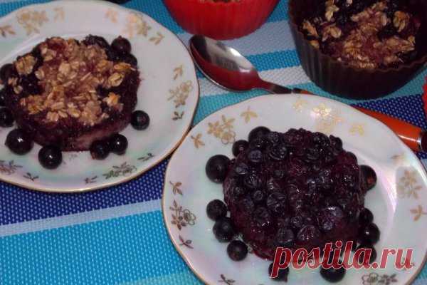 Диетический ягодный крамбл | CityWomanCafe.com