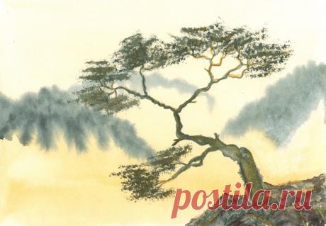 японские мотивы в акварели - Поиск в Google