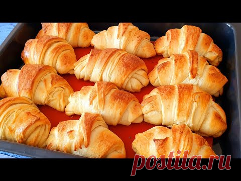 Круассаны домашние - простой способ с потрясающим результатом!