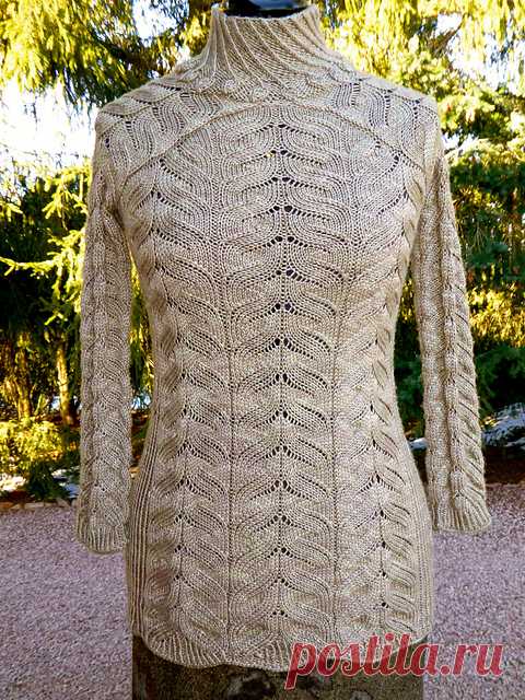 Ravelry: Роза Иерихона узор по FadenStille