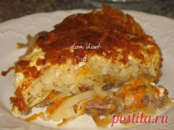 АРОМАТНОЕ МЯСО ПОД ШУБОЙ