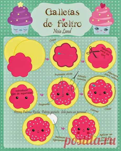 galletas de fieltro | Foro - Fantasias Miguel