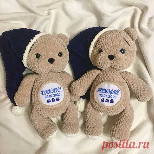 Мягкие игрушки с метрикой на заказ