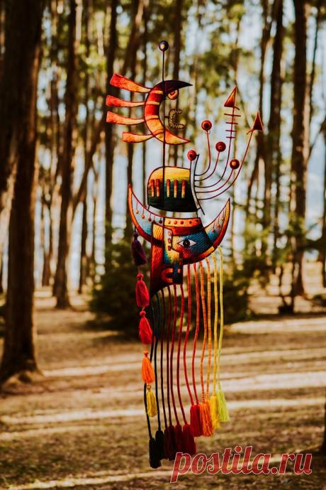 KUFER z artystycznym rękodziełem : Peruwiańskie wzory